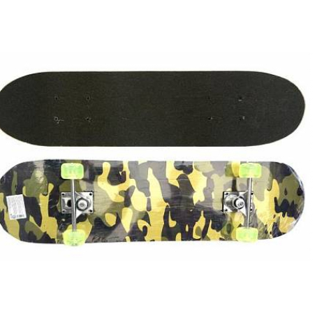 Скейтборд Military 79х20см, PU колеса