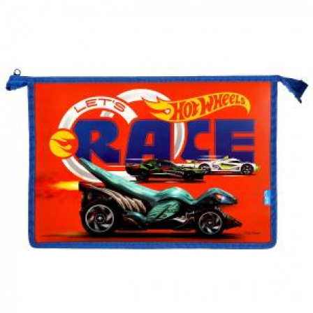 Папка для тетр, пласт, а4, ХОТ ВИЛС hot wheels Умка в кор.50шт