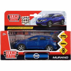 Машина металл NISSAN murano 12 см, двери, багаж., инерц., кор. Технопарк в кор.2*24шт